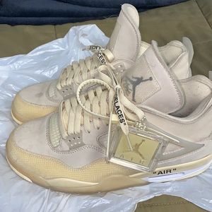 Jordan 4 Retro Off-White Sail